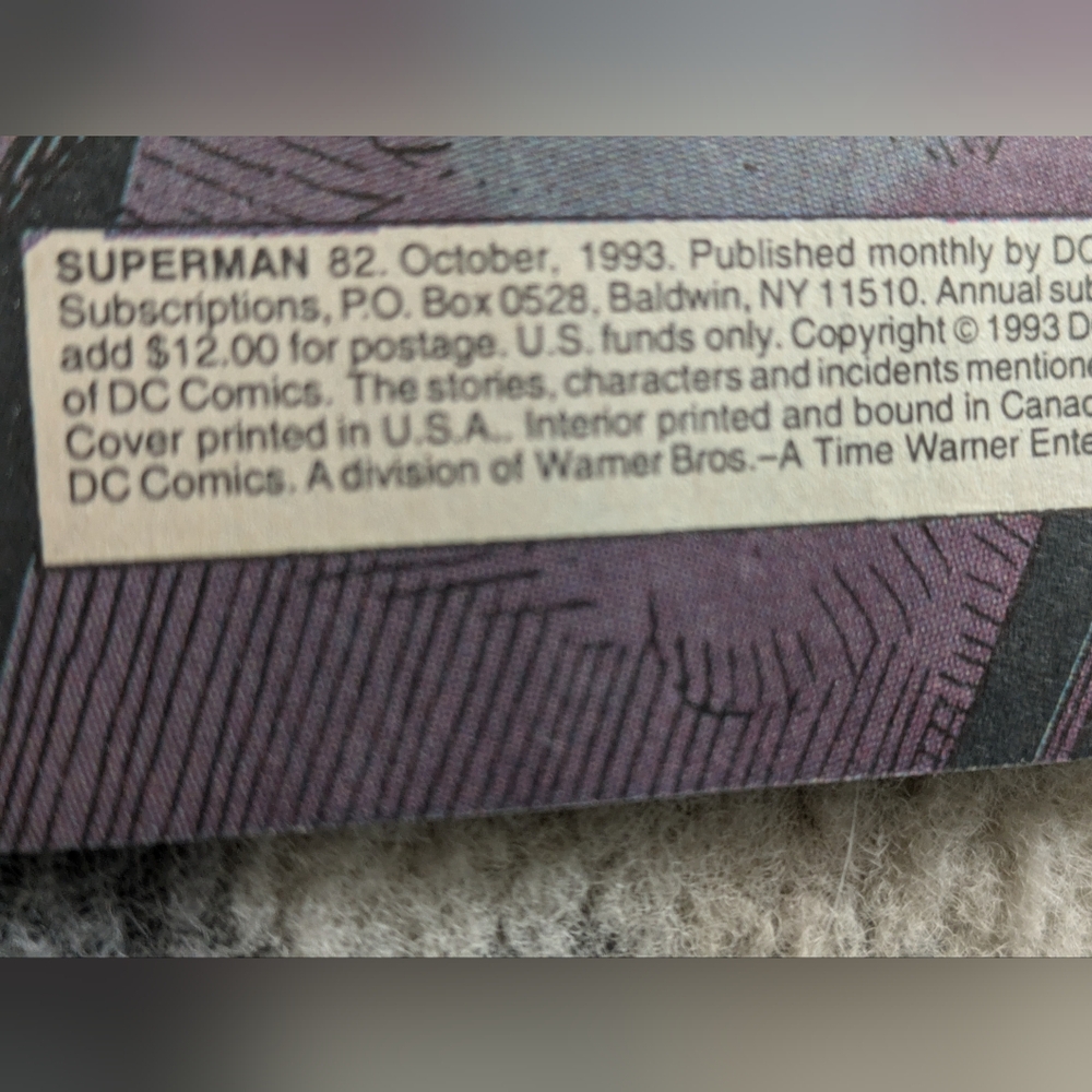 Superman Comic Book - Picture 3 of 16
